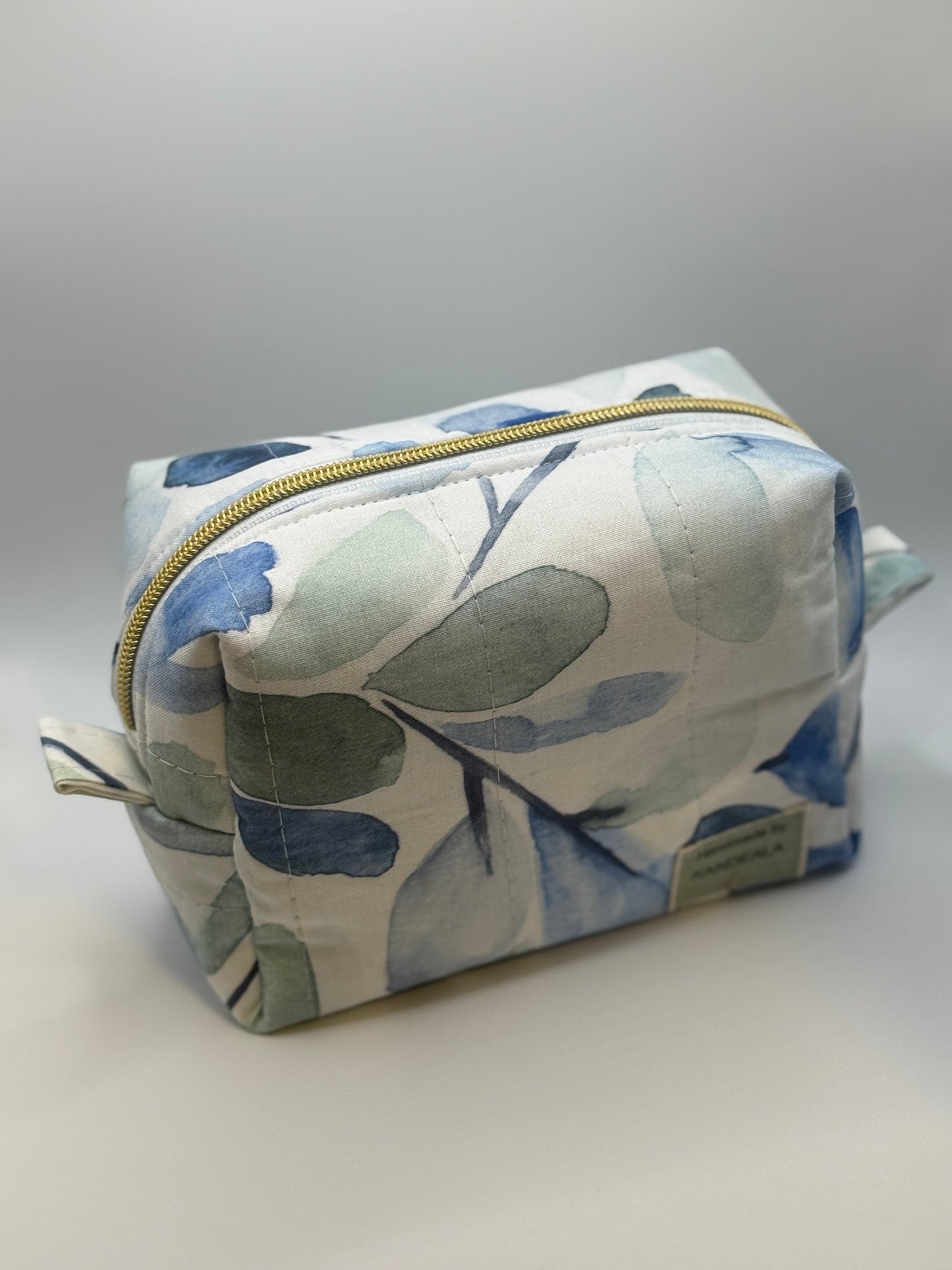 Azure Bloom Carry-All Pouch (Mini)