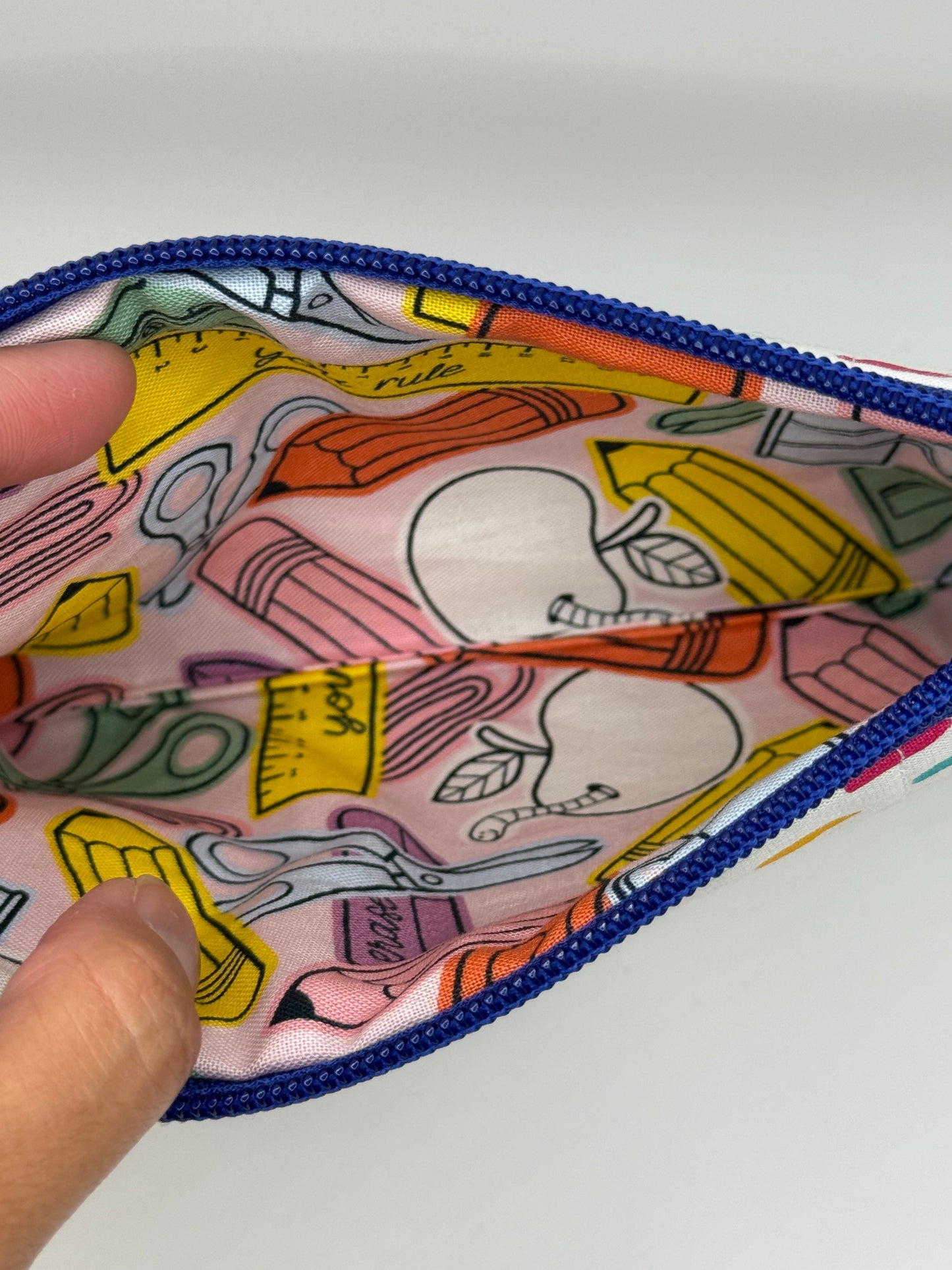 Raindrop Delight Zipper Pouch