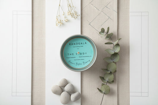 The Study Soy Candle - Old World Study Atmosphere