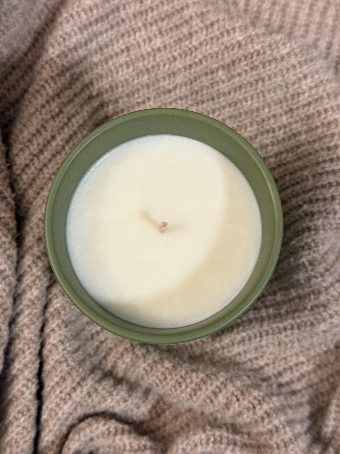 Boyfriend's Shirt 12 oz - hand poured soy candle, cologne scent, gift for her, gift for him, birthday gift, beautiful reusable ceramic jar