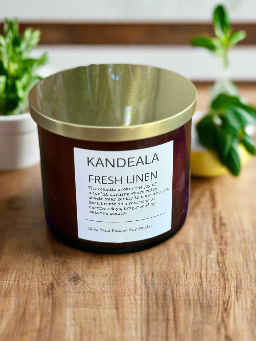 16 oz Hand Poured Soy Candles - Limited Edition