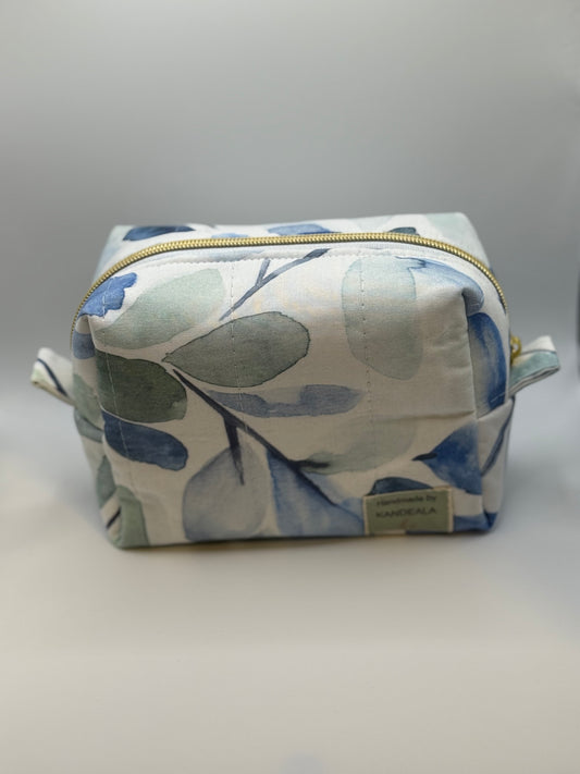 Azure Bloom Carry-All Pouch (Mini)