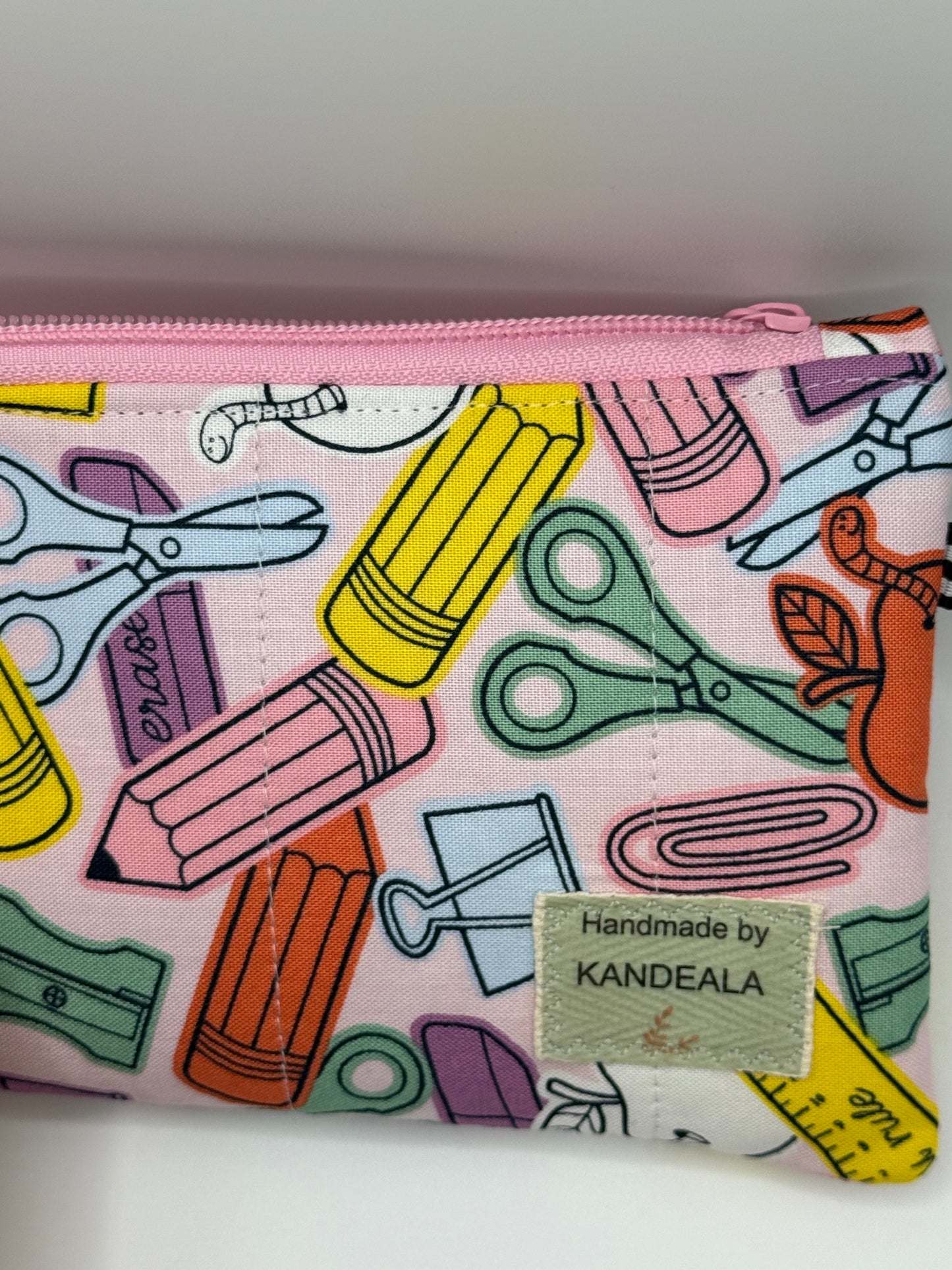 School Supplies Zipper Pouch