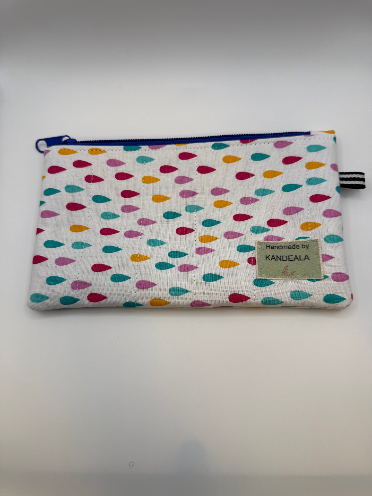 Raindrop Delight Zipper Pouch