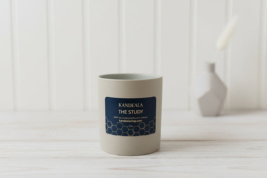 The Study Soy Candle - Old World Study Atmosphere