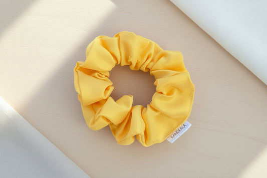 KANDEALA scrunchie - regular size - yellow