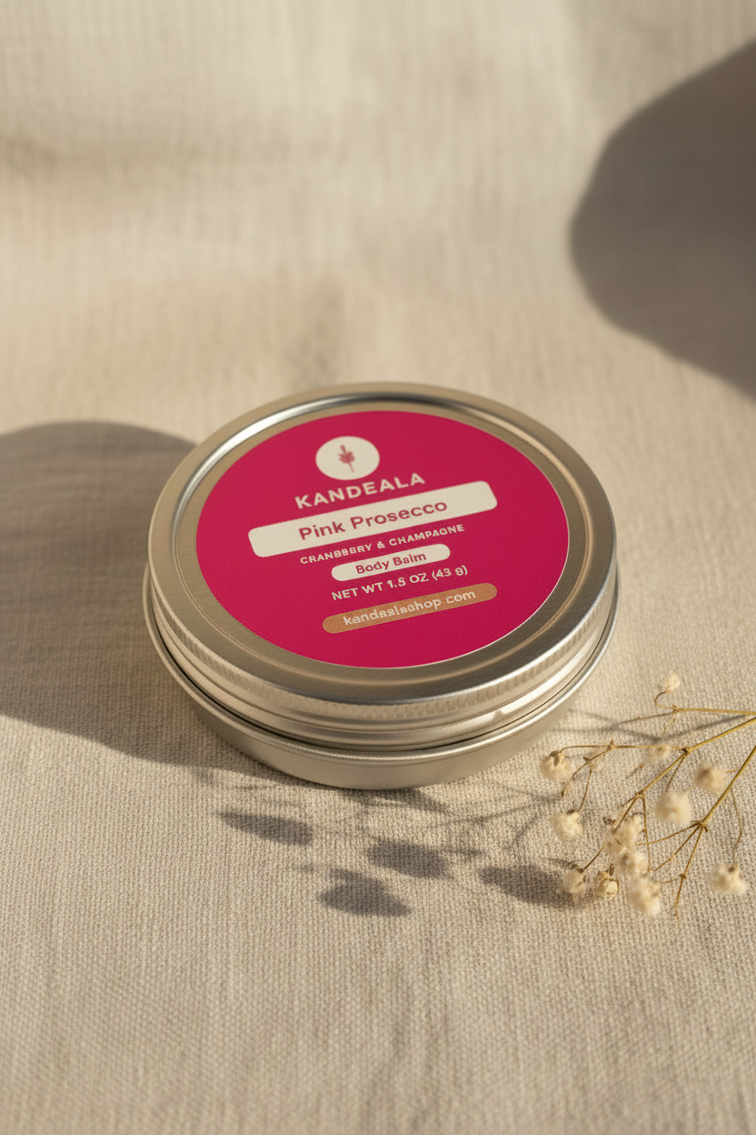 Pink Prosecco Body Balm Set 2